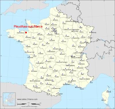 Carte de Pleudihen-sur-Rance