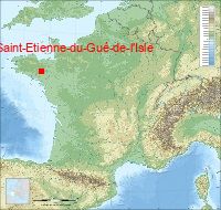 localisation mairie de Saint-Etienne-du-Gué-de-l'Isle