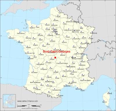Carte de Bord-Saint-Georges