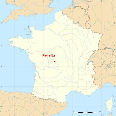 Fond de carte avec Pierrefitte