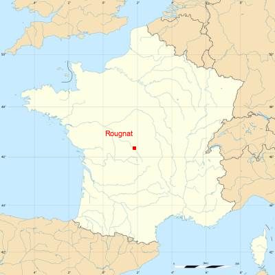 Fond de carte avec Rougnat