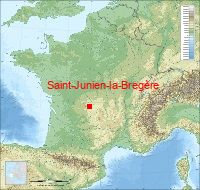 localisation mairie de Saint-Junien-la-Bregère