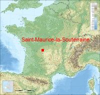 localisation mairie de Saint-Maurice-la-Souterraine