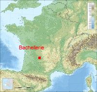 localisation mairie de Bachellerie