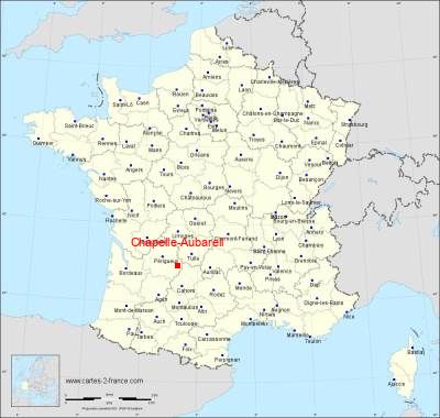 Carte de Chapelle-Aubareil