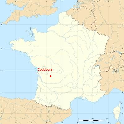Fond de carte avec Coubjours
