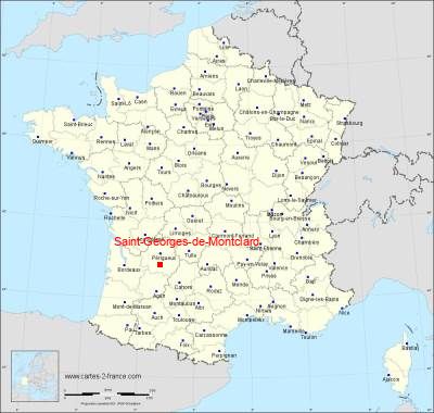 Carte de Saint-Georges-de-Montclard