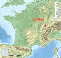 localisation mairie de Combes