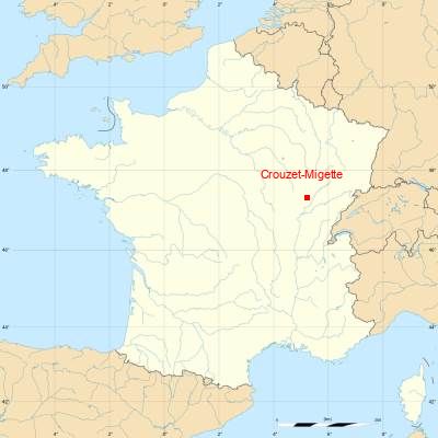 Fond de carte avec Crouzet-Migette