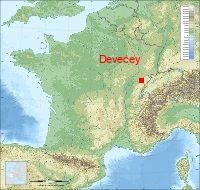 localisation mairie de Devecey
