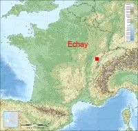 localisation mairie de Echay