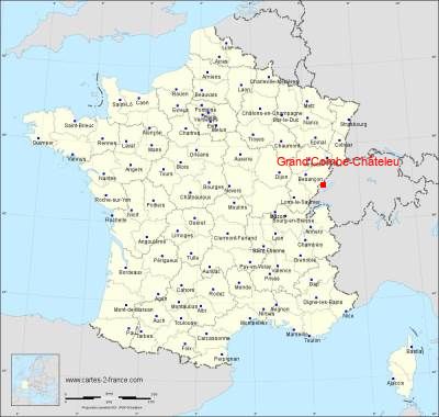 Carte de Grand'Combe-Châteleu