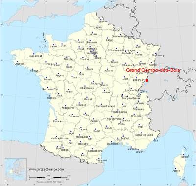 Carte de Grand'Combe-des-Bois