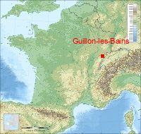 localisation mairie de Guillon-les-Bains