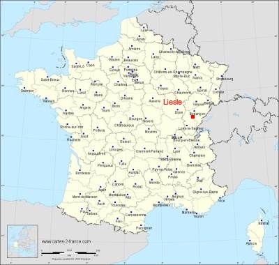 Carte de Liesle