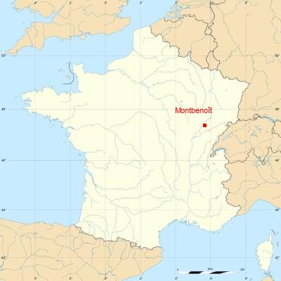 Fond de carte avec Montbenoît