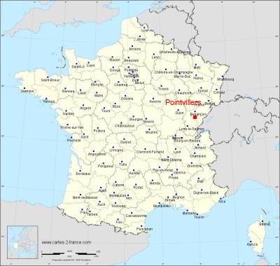 Carte de Pointvillers