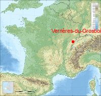 localisation mairie de Verrières-du-Grosbois