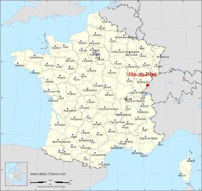 Carte de Ville-du-Pont