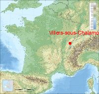 localisation mairie de Villers-sous-Chalamont