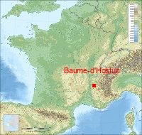 localisation mairie de Baume-d'Hostun