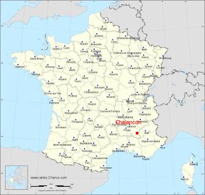 Carte de Chalancon
