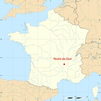 Fond de carte avec Roche-de-Glun