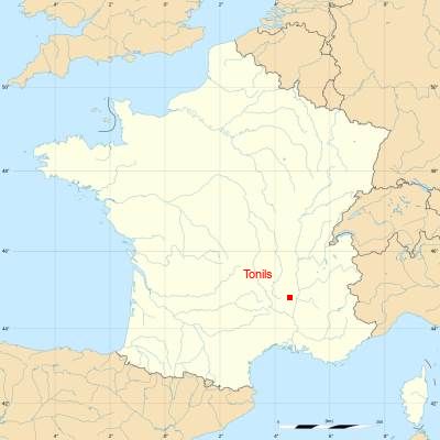 Fond de carte avec Tonils