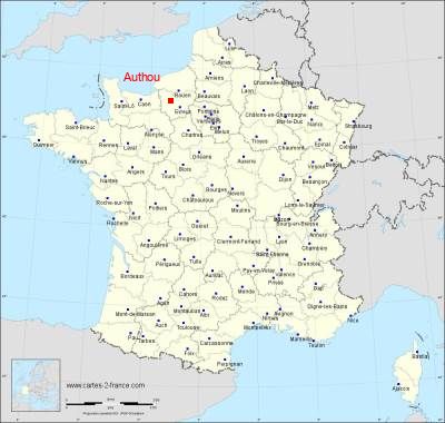 Carte de Authou