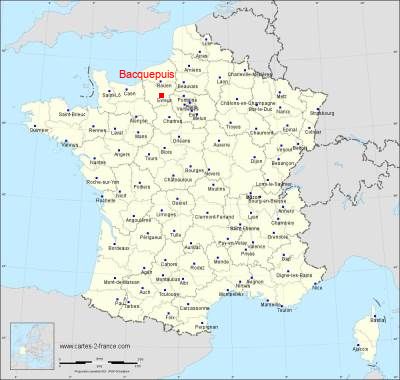 Carte de Bacquepuis