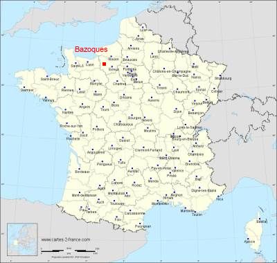 Carte de Bazoques