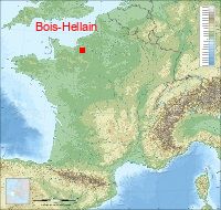 localisation mairie de Bois-Hellain