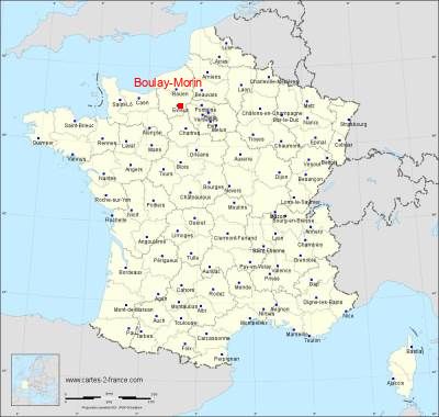 Carte de Boulay-Morin