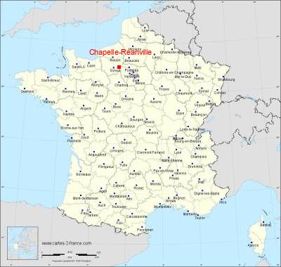 Carte de Chapelle-Réanville