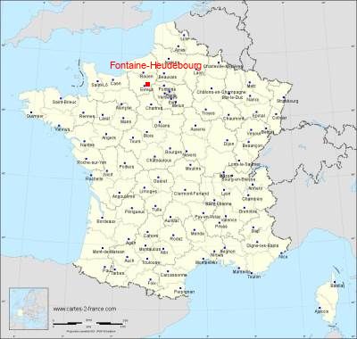 Carte de Fontaine-Heudebourg