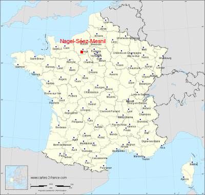 Carte de Nagel-Séez-Mesnil