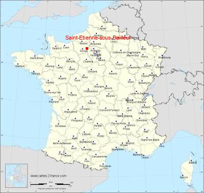 Carte de Saint-Etienne-sous-Bailleul