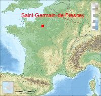 localisation mairie de Saint-Germain-de-Fresney