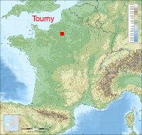 localisation mairie de Tourny
