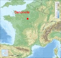 localisation mairie de Denonville