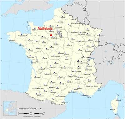 Carte de Maillebois