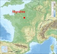 localisation mairie de Mignières
