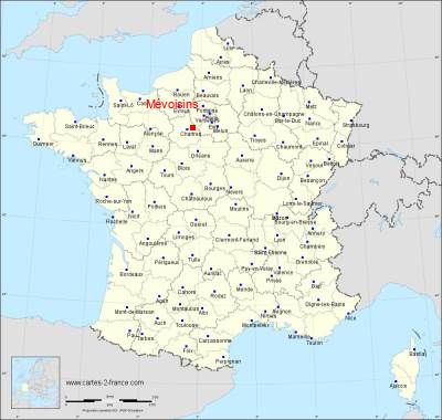 Carte de Mévoisins