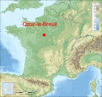 localisation mairie de Ozoir-le-Breuil
