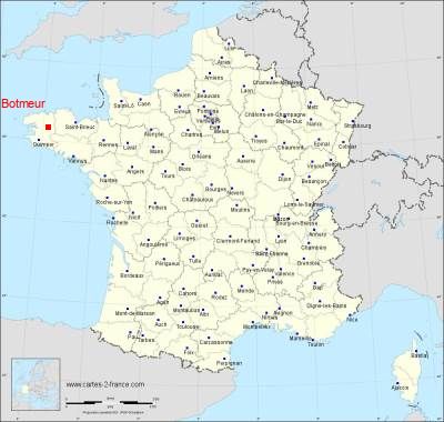 Carte de Botmeur