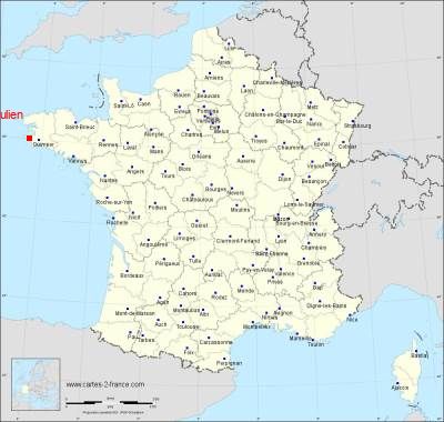 Carte de Goulien