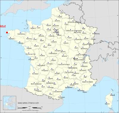 Carte de Lanildut