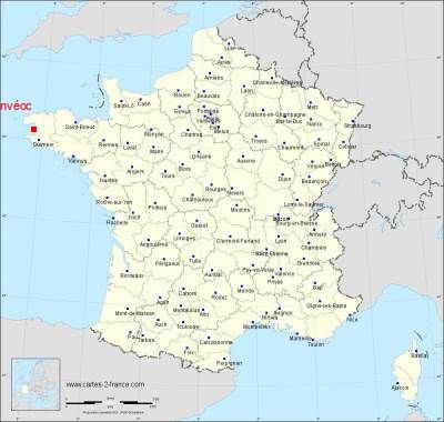 Carte de Lanvéoc
