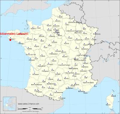 Carte de Plobannalec-Lesconil