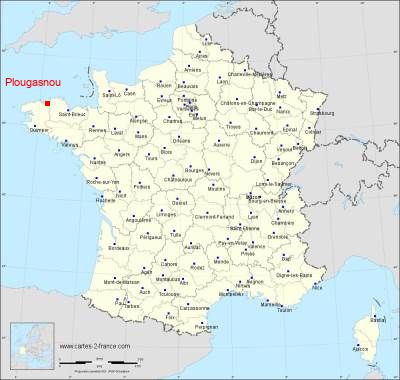 Carte de Plougasnou